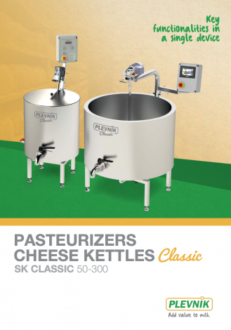 SK Classic Pasteurizer and cheese kettle