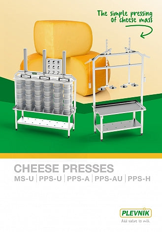 Cheese Presses PPS-U, MS-U, PPS-A, PPS-AU and PPS-H